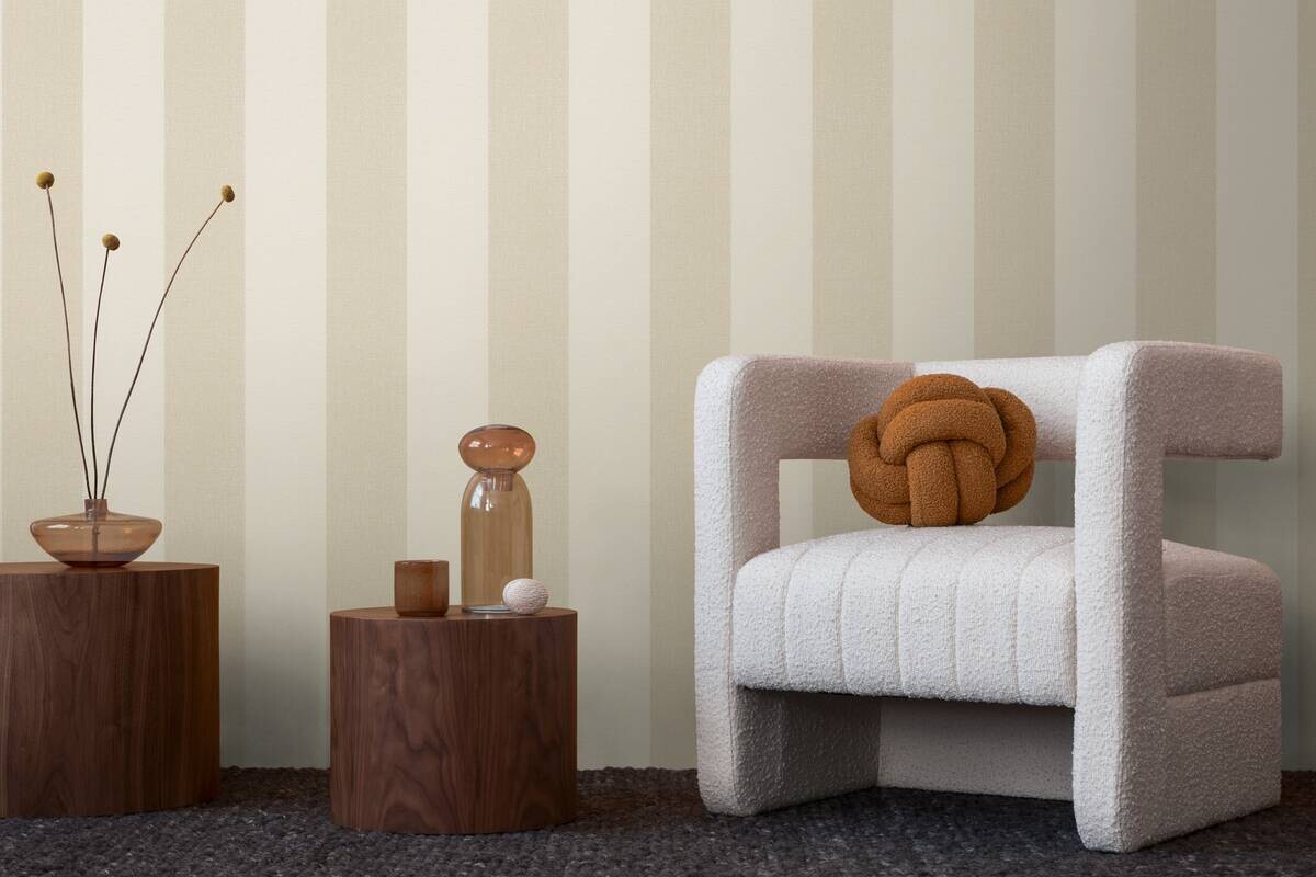 A.S.Creation Vliestapete braun beige B/H/D: ca. 53x1005x9,7 cm