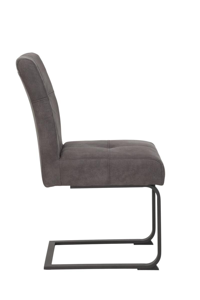 Schwingstuhl Luise anthrazit Vintage B/H/T: ca. 43x91x65 cm