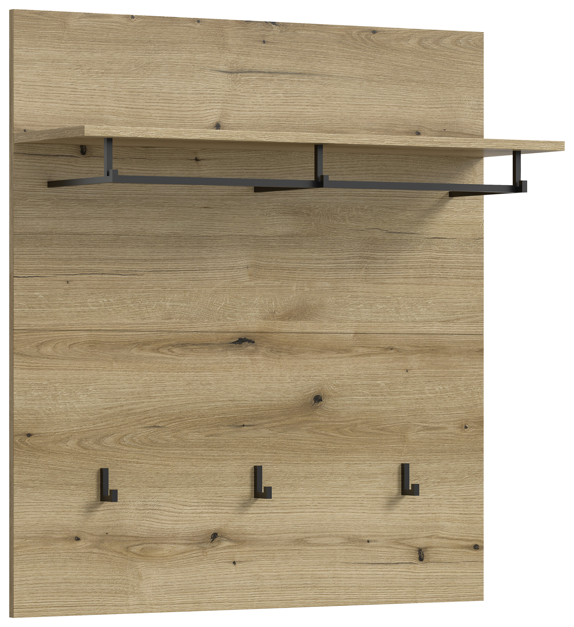 Garderobenpaneel SCOUT Evoke Oak Nachbildung B/H/T: ca. 90x98x27 cm