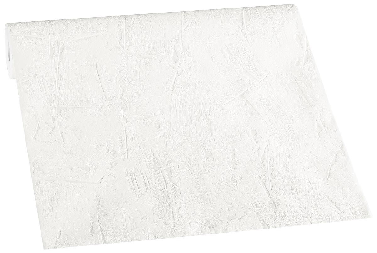 Vliestapete Struktur weiß B/L: ca. 53x1005 cm
