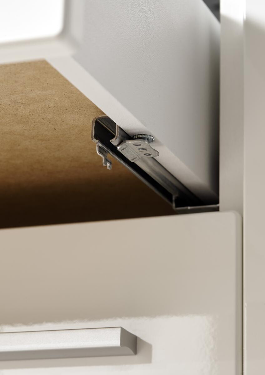 Respekta Doppelblock Premium weiß hochglänzend B/H/T: ca. 290x200x60 cm