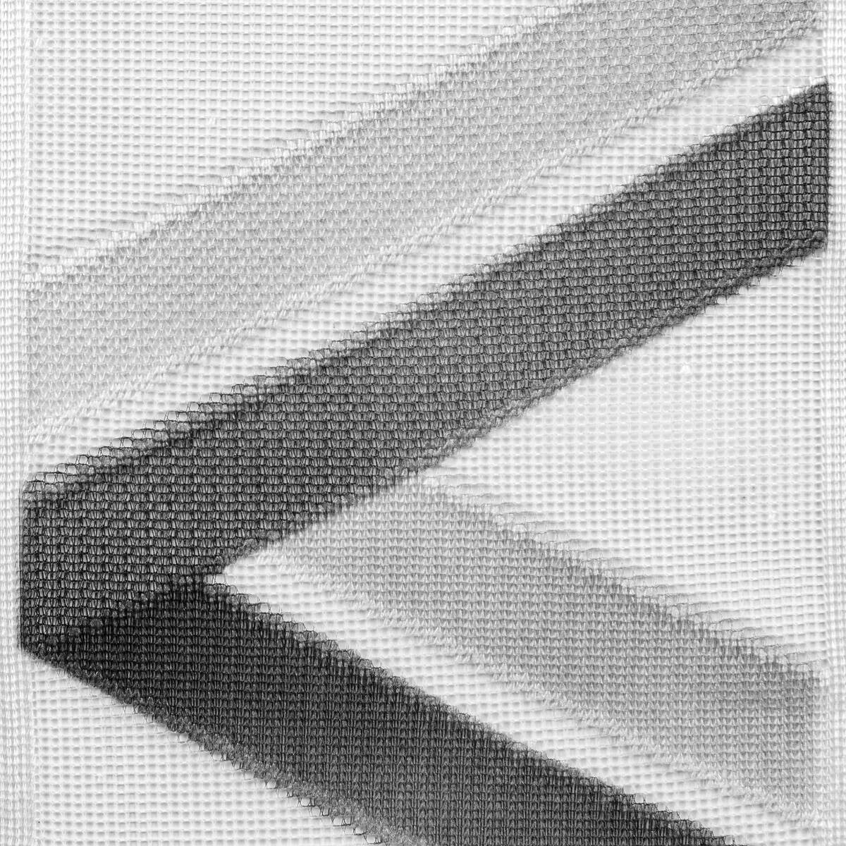 Scheibengardinen-Meterware weiß H: ca. 60 cm