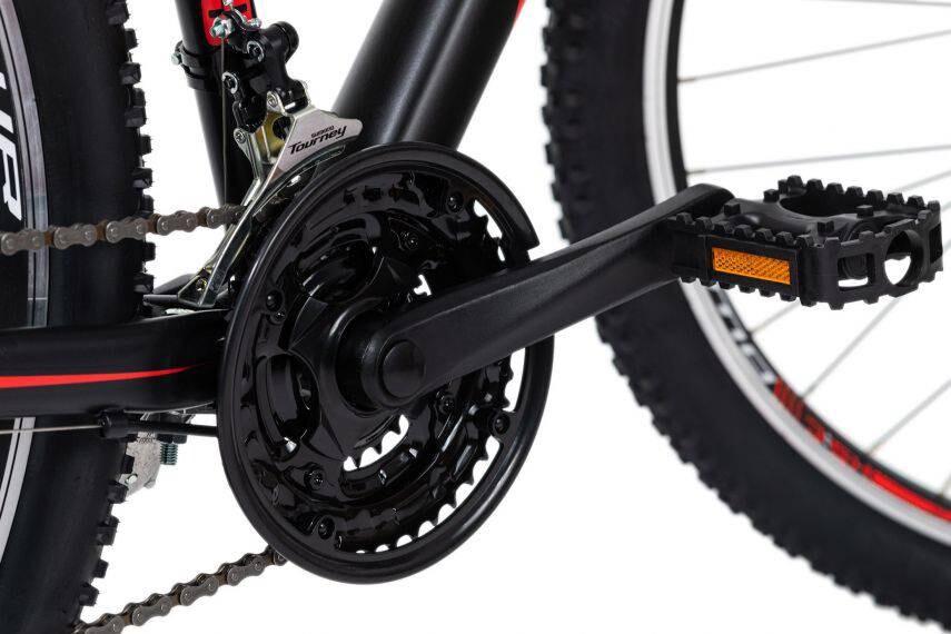 KS-Cycling Mountainbike Morzine Hardtail Morzine 27,5 Zoll Rahmenhöhe 48 cm 21 Gänge schwarz schwarz ca. 27,5 Zoll