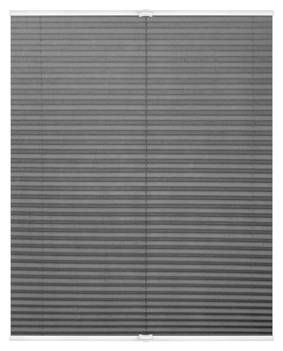 LICHTBLICK Spannplissee hellgrau B/L: ca. 80x130 cm