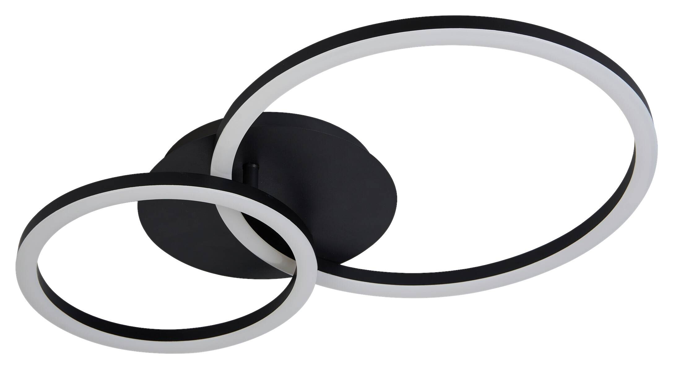 POCOline LED-Deckenleuchte Nio schwarz B/H/L: ca. 40x11,5x58 cm