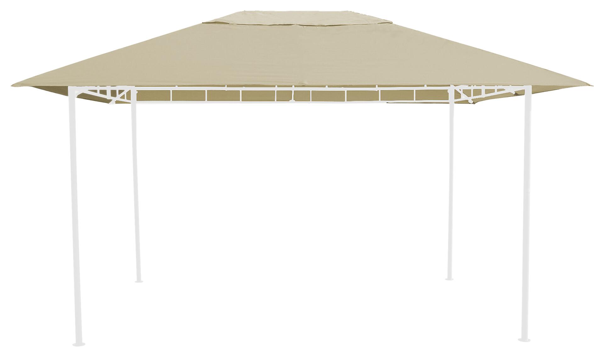 Grasekamp Ersatzdach für Pavillon Antik sand Polyester-Mischgewebe B/L: ca. 297x397 cm