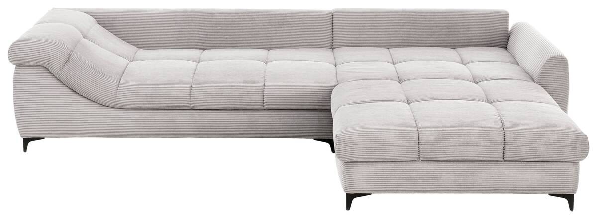 Ecksofa grau Microfaser B/H/T: ca. 332x96x227 cm Ecksofa grau Microfaser B/H/T: ca. 332x96x227 cm