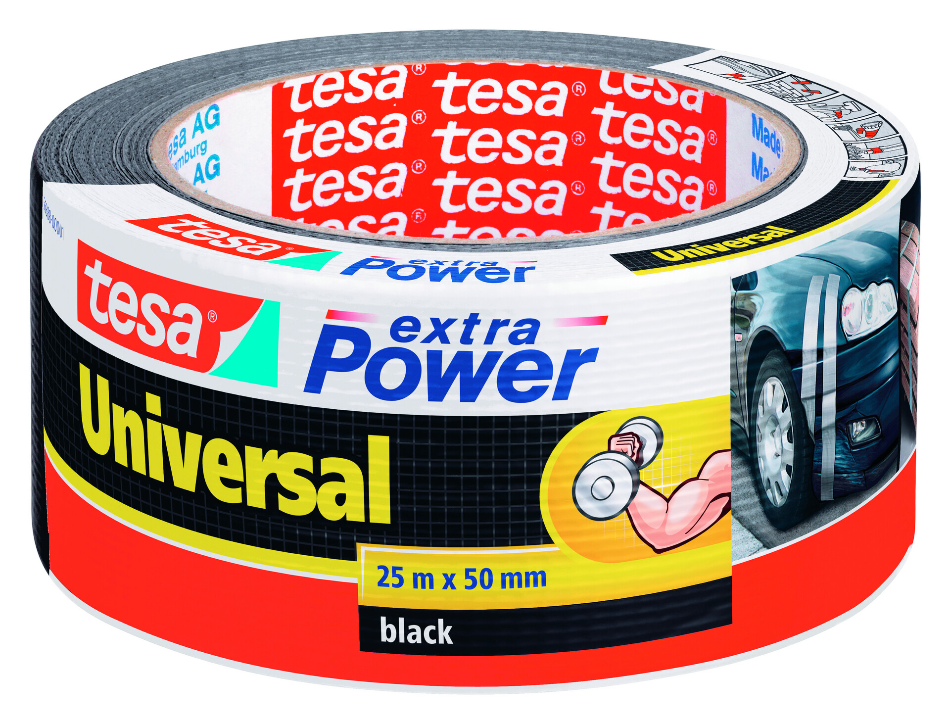 tesa Gewebeband Extra Power Universal B/L: ca. 5x2500 cm
