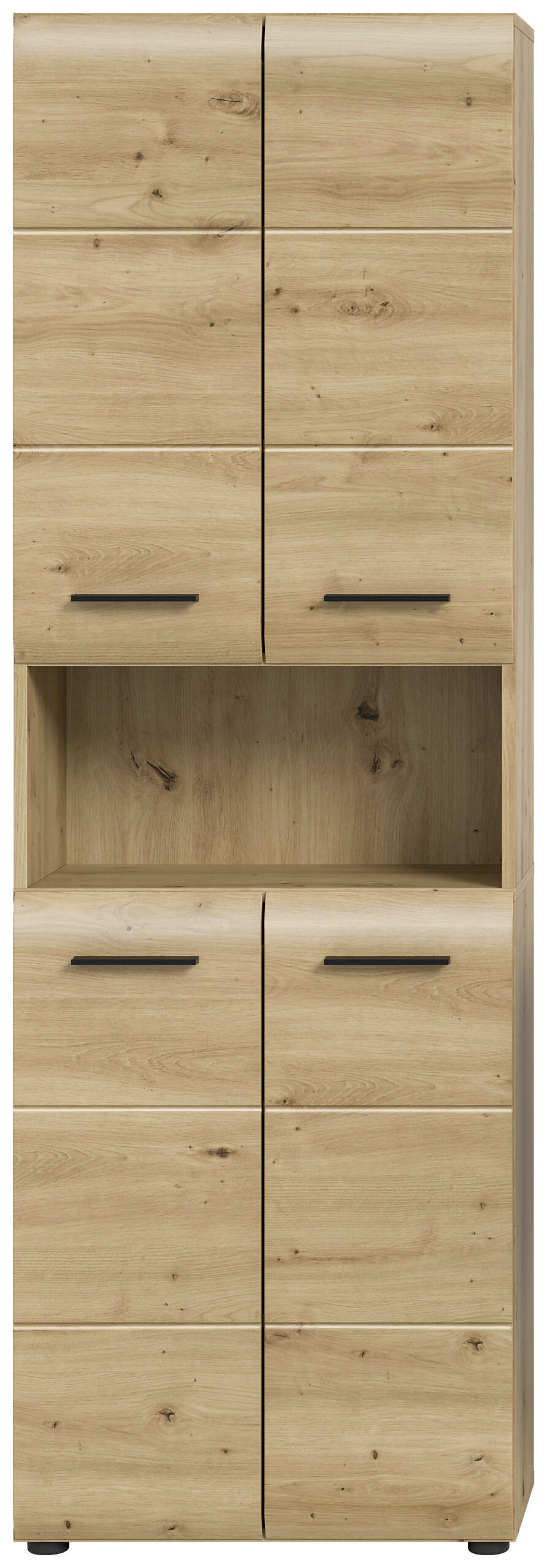 Hochschrank Ice Artisan Oak Nachbildung B/H/T: ca. 60x185x30 cm