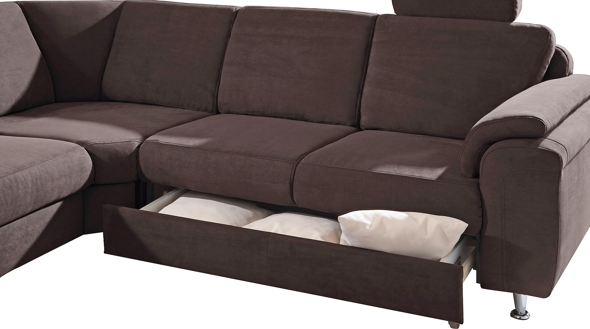 Wohnlandschaft ZE-EM05003 B/T: ca. 276x246 cm