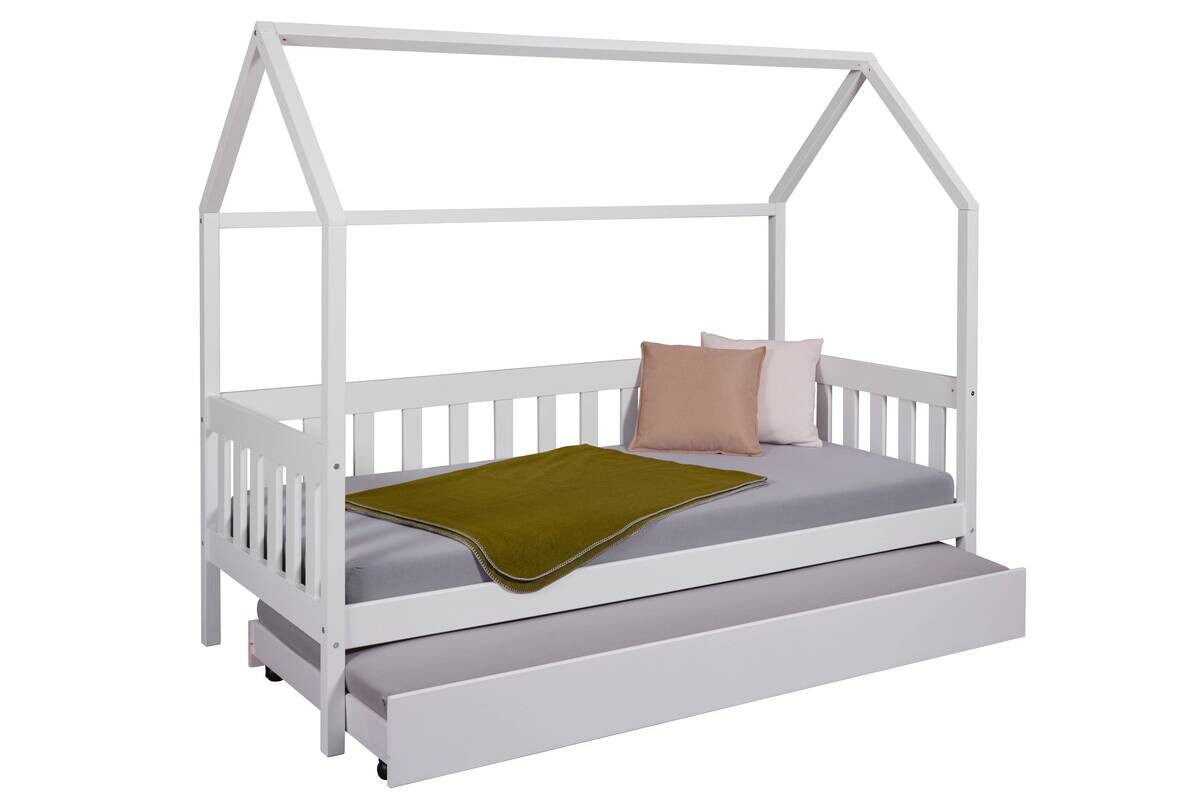 Kinderbett FUNKY HAUSBETT weiß
