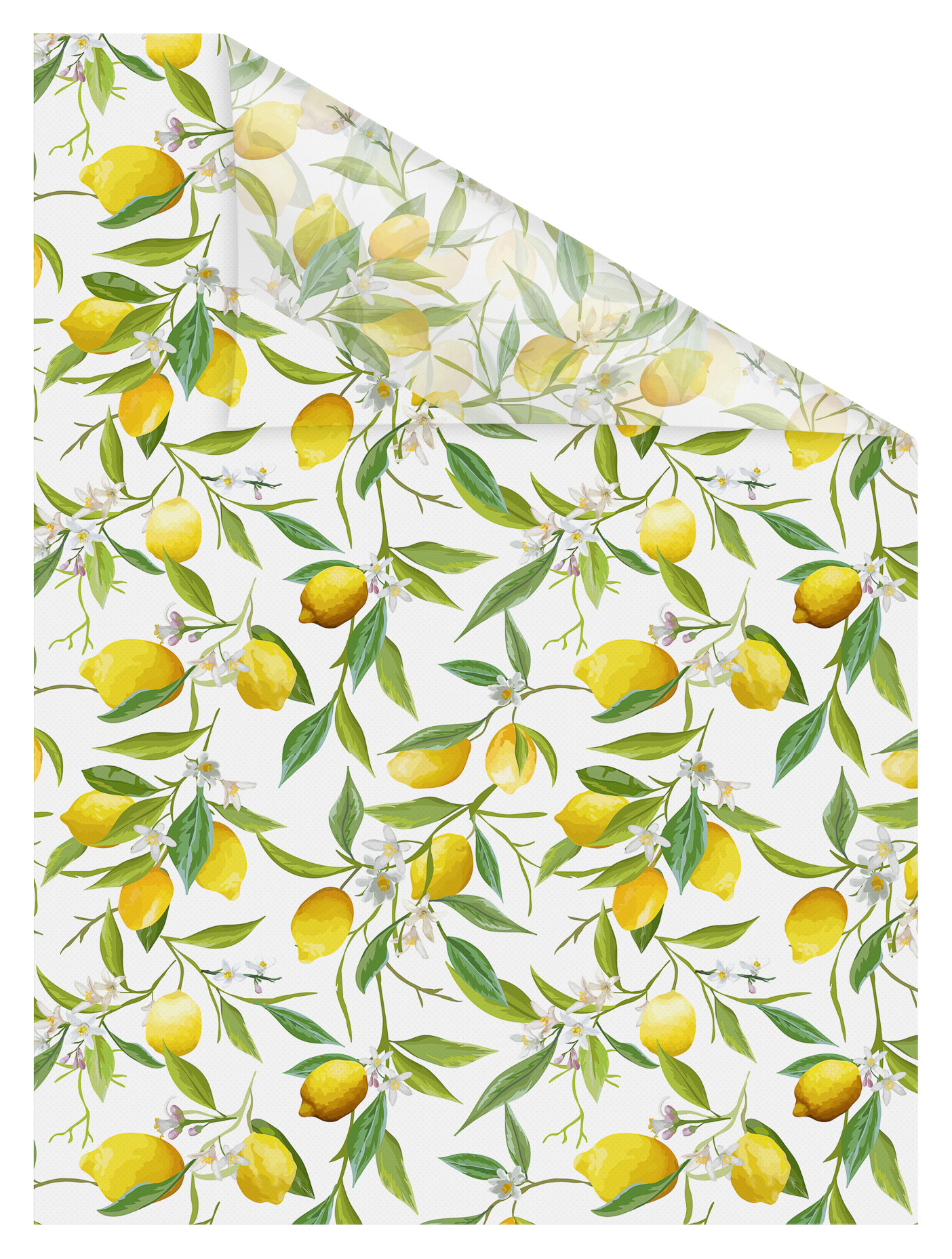 LICHTBLICK Fensterfolie Limone  Limone gelb grün B/L: ca. 100x100 cm