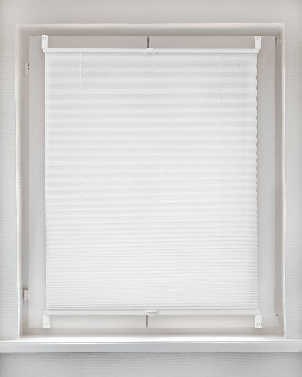 POCOline Spannplissee Non Woven weiß B/L: ca. 60x130 cm