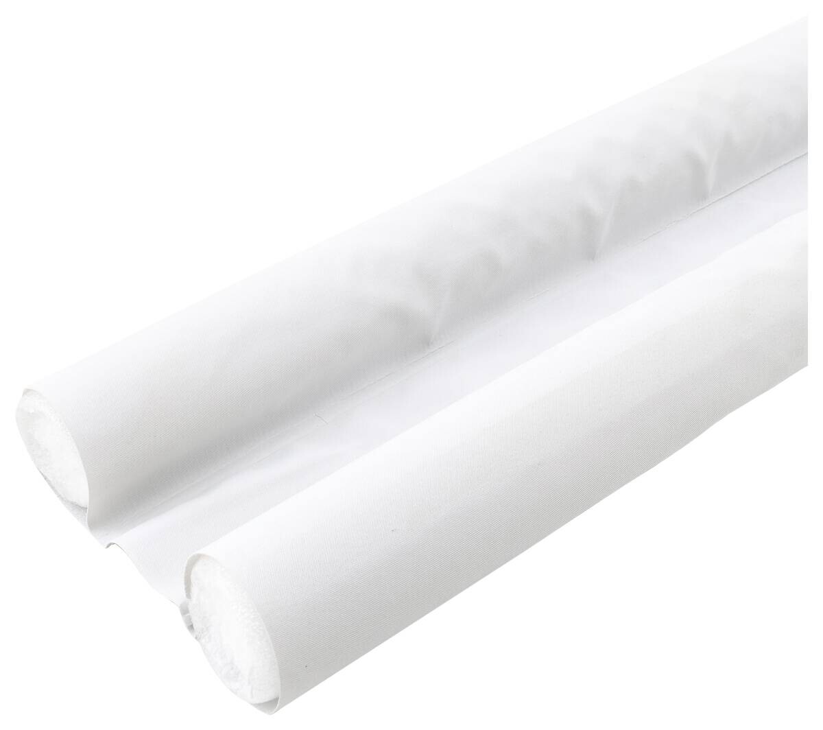 Zugluftstopper weiß B/L: ca. 3x95 cm