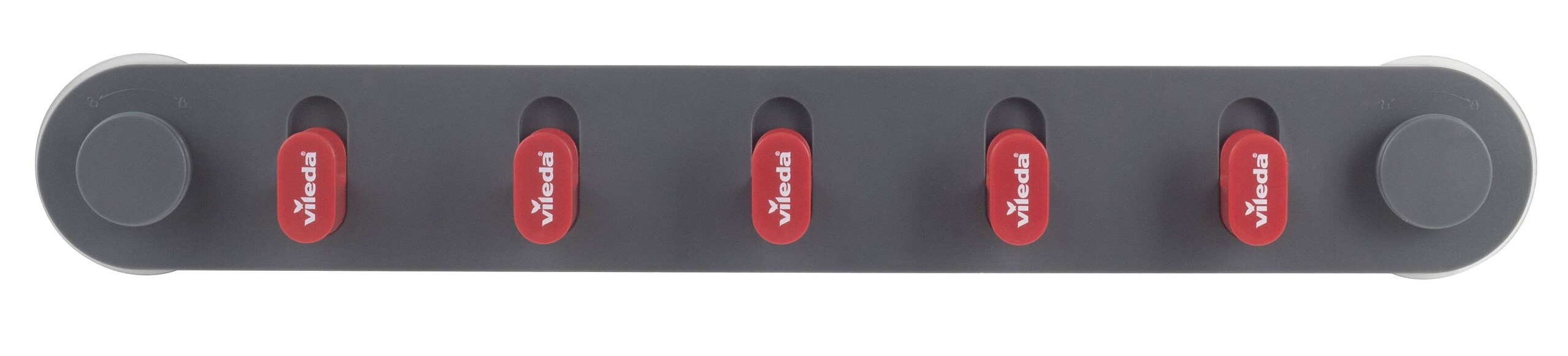 Vileda Klebeleiste grau Kunststoff B/H/L: ca. 6,5x3,8x43,2 cm Vileda Klebeleiste grau Kunststoff B/H/L: ca. 6,5x3,8x43,2 cm