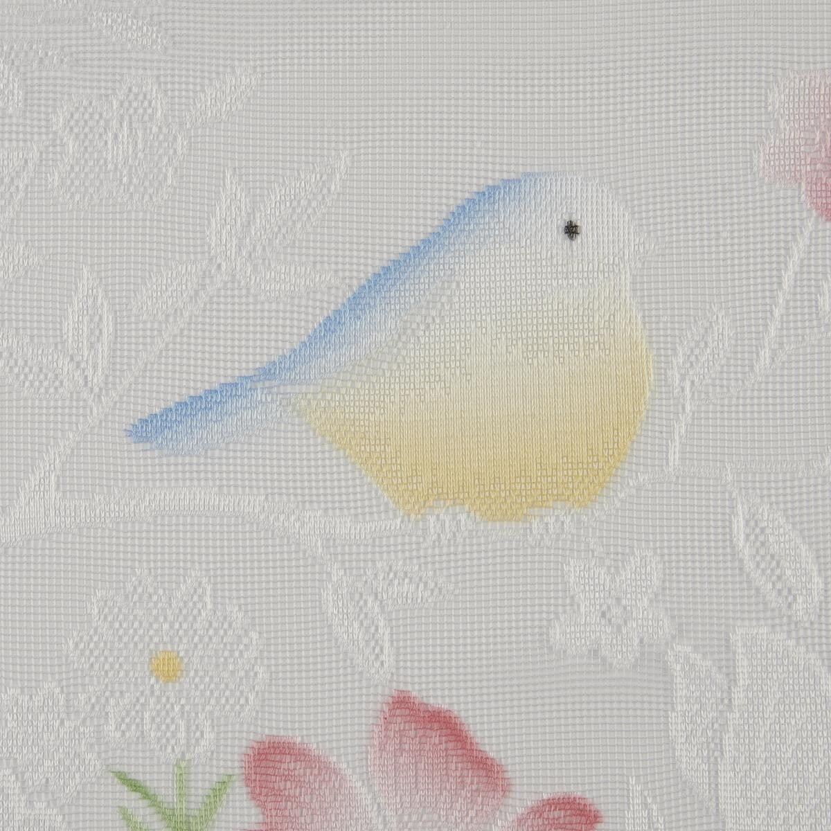 POCOline Scheibengardine Vogel bunt B/L: ca. 140x50 cm