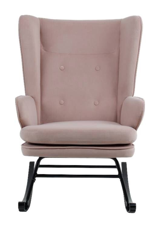 Schaukelstuhl Melorie 100 altrosa B/H/T: ca. 86x95x65 cm