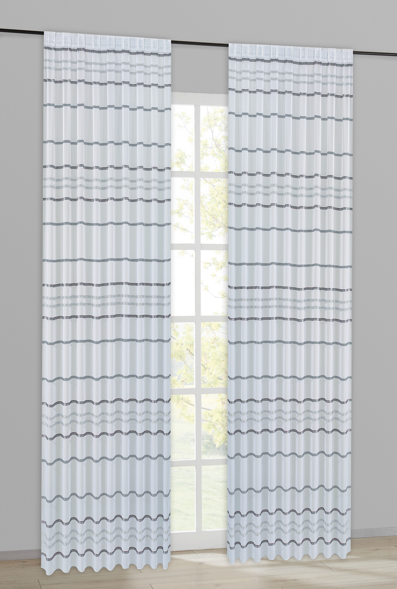 POCOline Fertigstore Bella grau B/L: ca. 300x245 cm