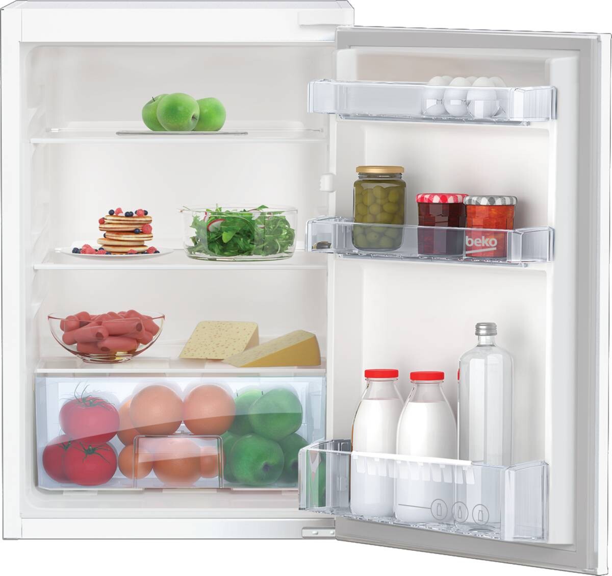 beko Einbaukühlschrank B1804N weiß B/H/T: ca. 54,5x86,6x54,5 cm