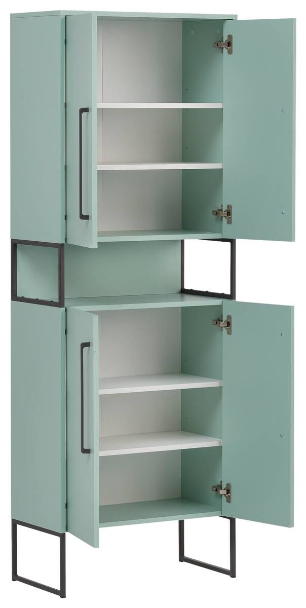 Hochschrank Limone mint B/H/T: ca. 65,2x183,4x33,1 cm Hochschrank Limone mint B/H/T: ca. 65,2x183,4x33,1 cm