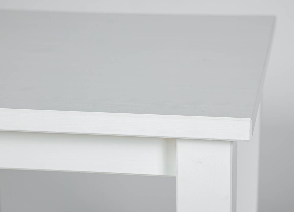 Beistelltisch Asgar weiß B/H/T: ca. 45x55x45 cm