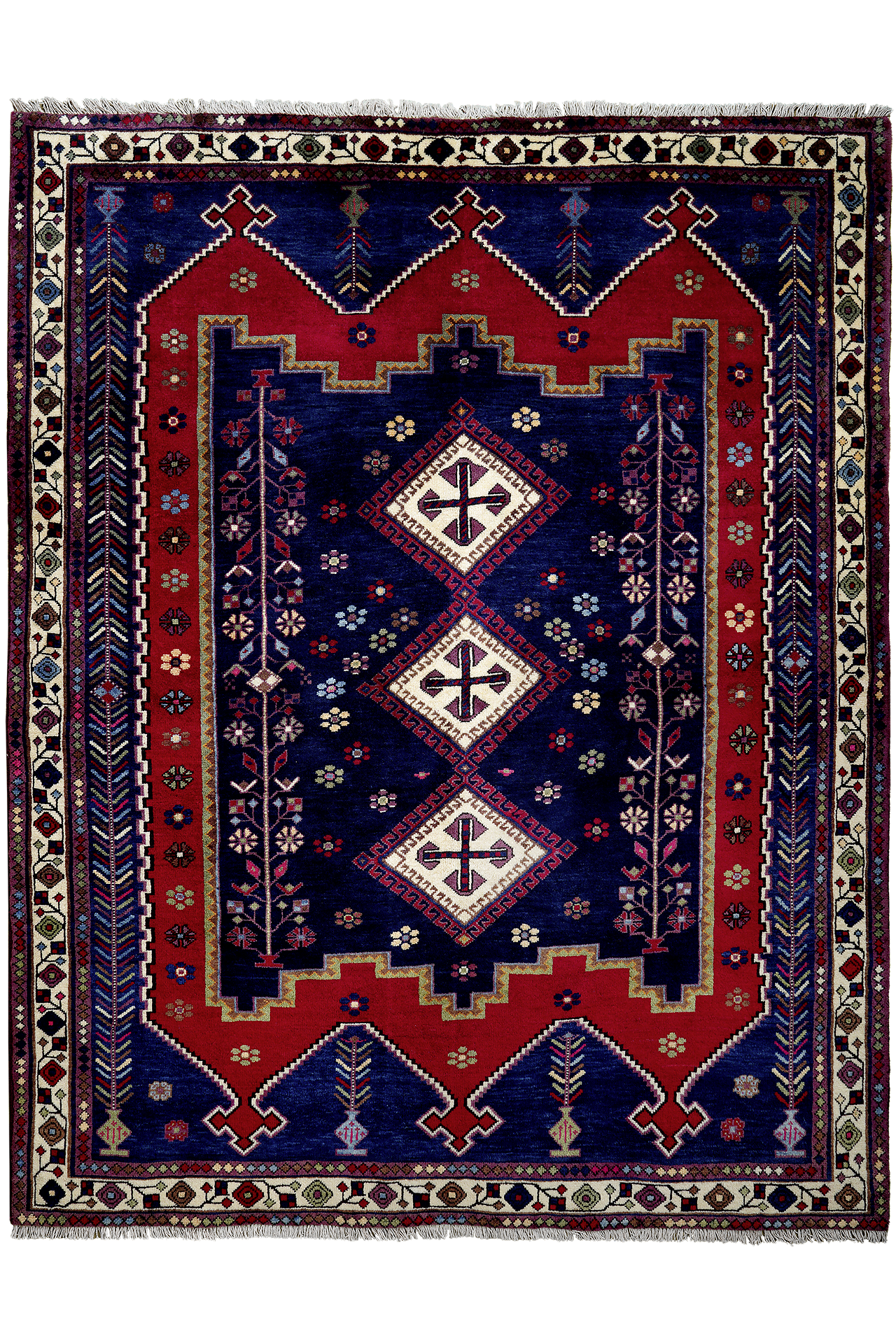 PersaTepp Teppich Afshar beige B/H/L: ca. 165x1x210 cm PersaTepp Teppich Afshar beige B/H/L: ca. 165x1x210 cm