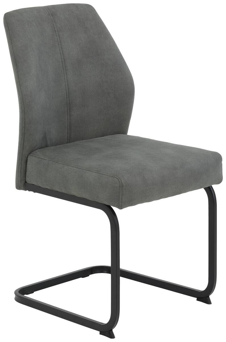 Schwingstuhl Neptun anthrazit Microfaser