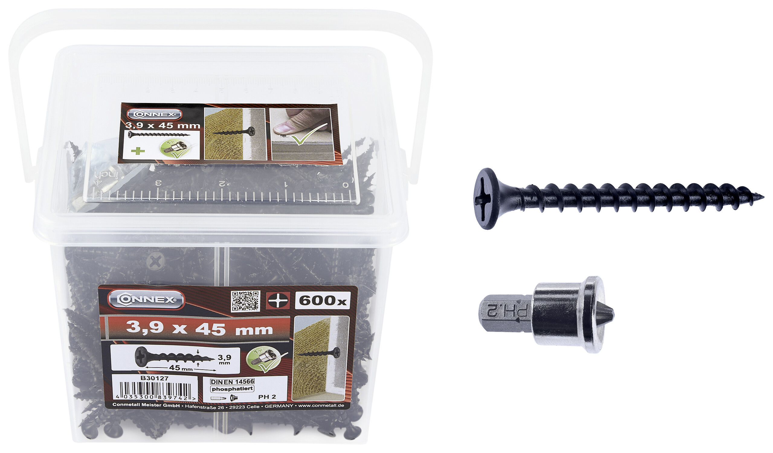 CONNEX Schrauben 600 tlg.
