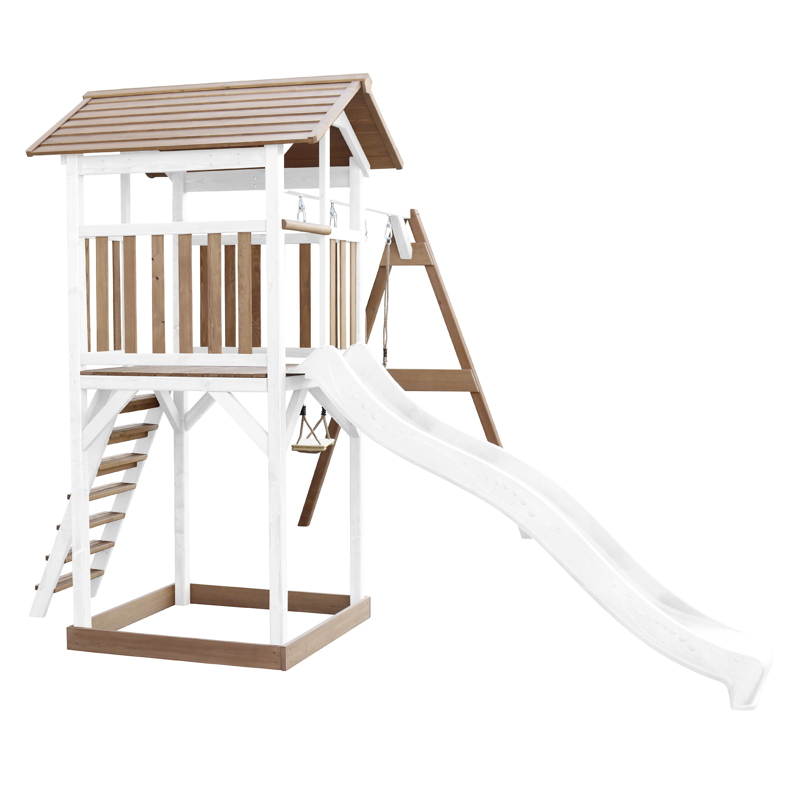 AXI Spielturm Beach Tower braun B/H/L: ca. 357x242x349 cm