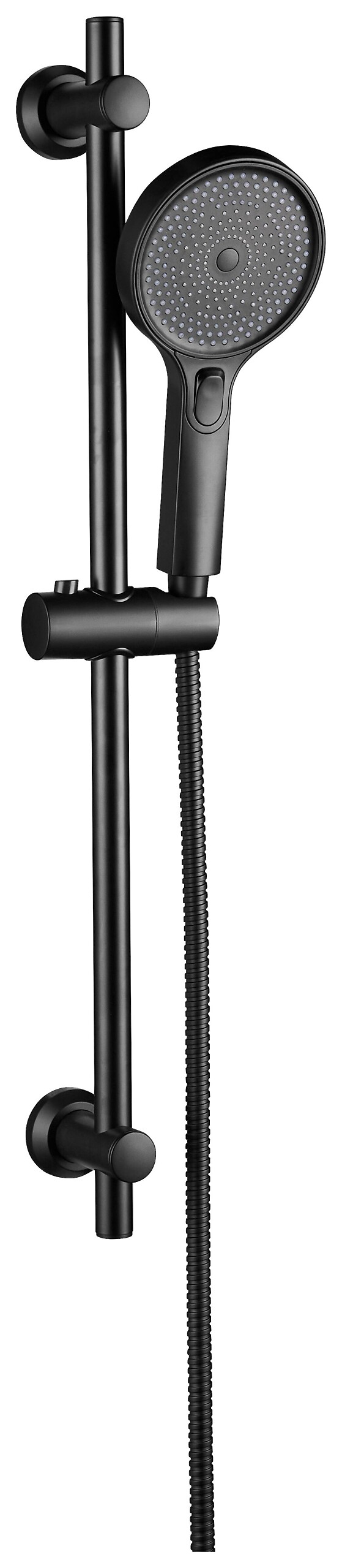 POCOline Duschsystem Paris mattschwarz L/D: ca. 70x12 cm