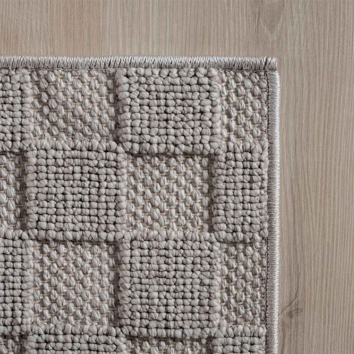 Ayyildiz Kurzflorteppich HELIX silber B/H/L: ca. 240x0,7x340 cm