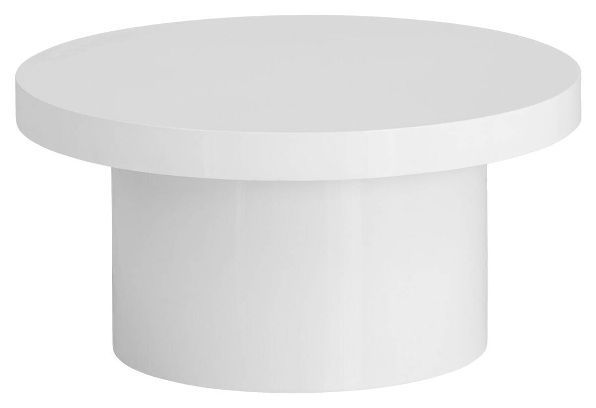 Wohnling Couchtisch weiß MDF B/H/T: ca. 60x30x60 cm