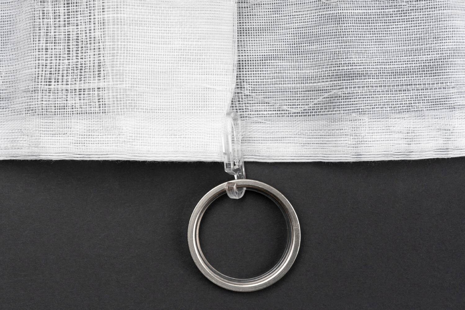 Kombivorhang 2er Pack Soft weiß B/L: ca. 135x245 cm