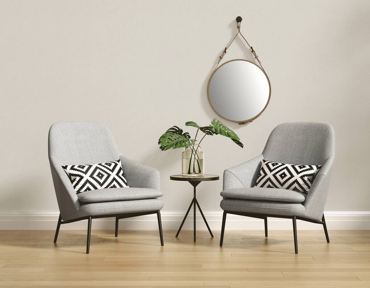 A.S.Creation Vliestapete hellgrau B/H/D: ca. 53x1005x8,7 cm