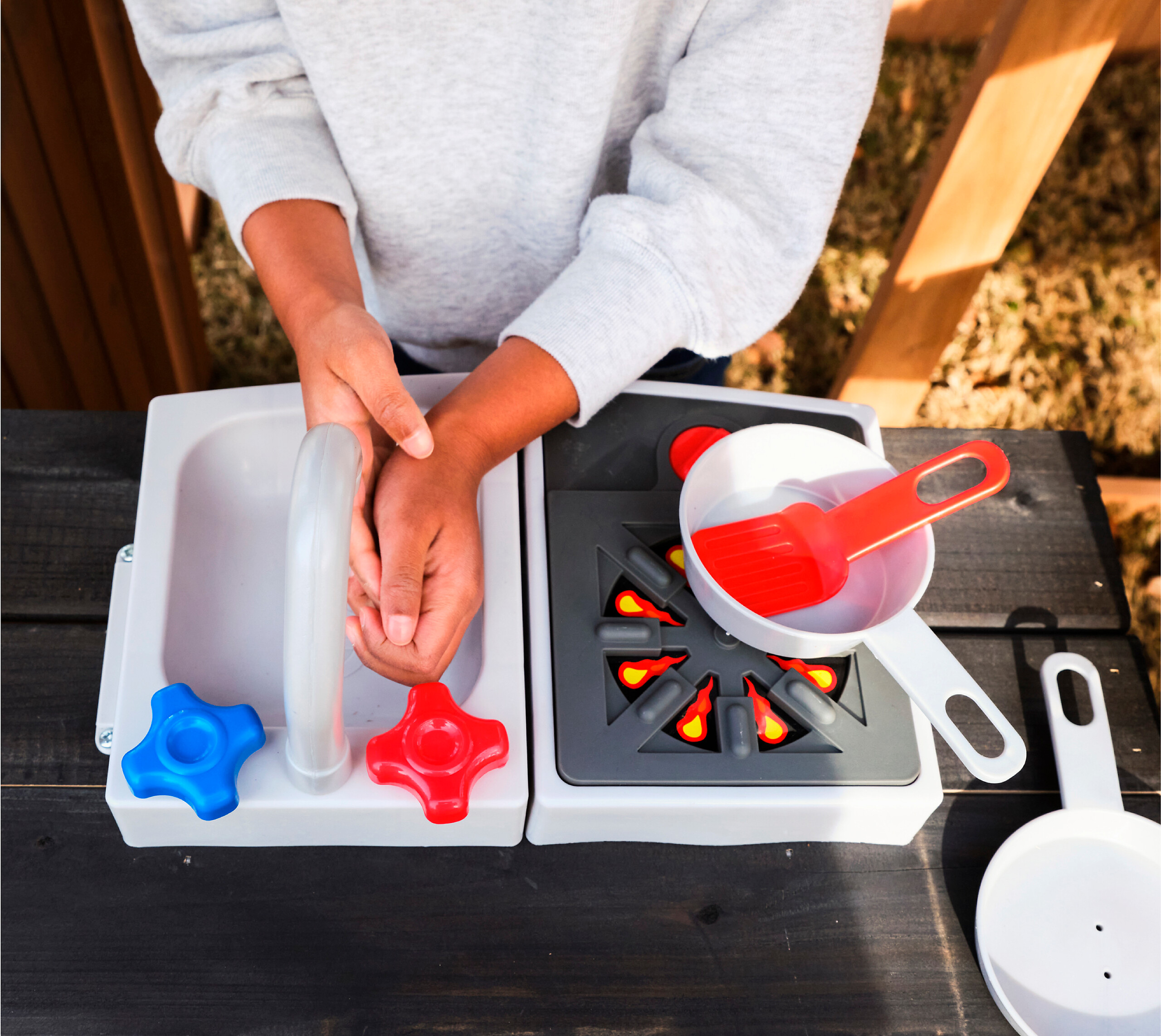 Zwerkules Spielturm Ramba natur B/H/L: ca. 295x380x195 cm