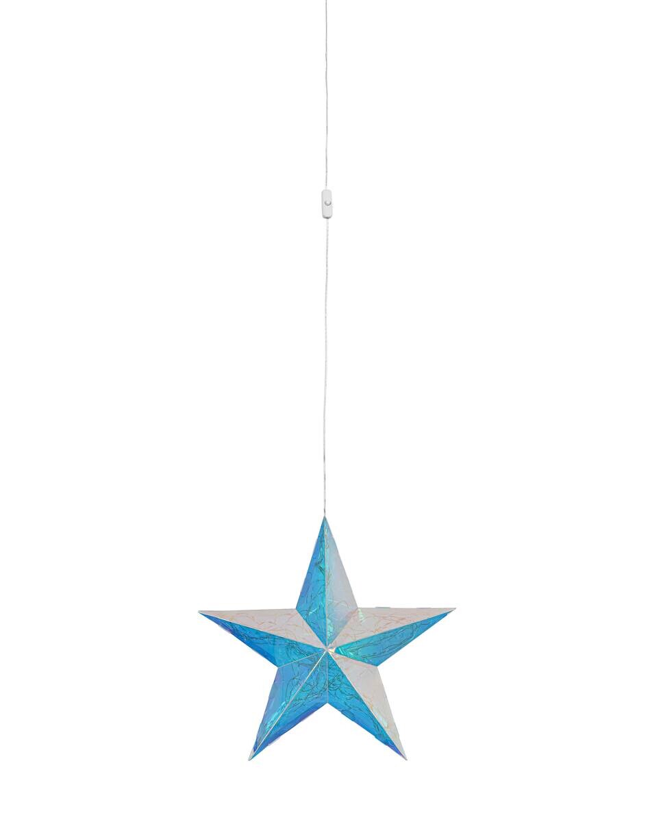 Nolo Dekoleuchte Star transparent B/H/L: ca. 30x10x30 cm