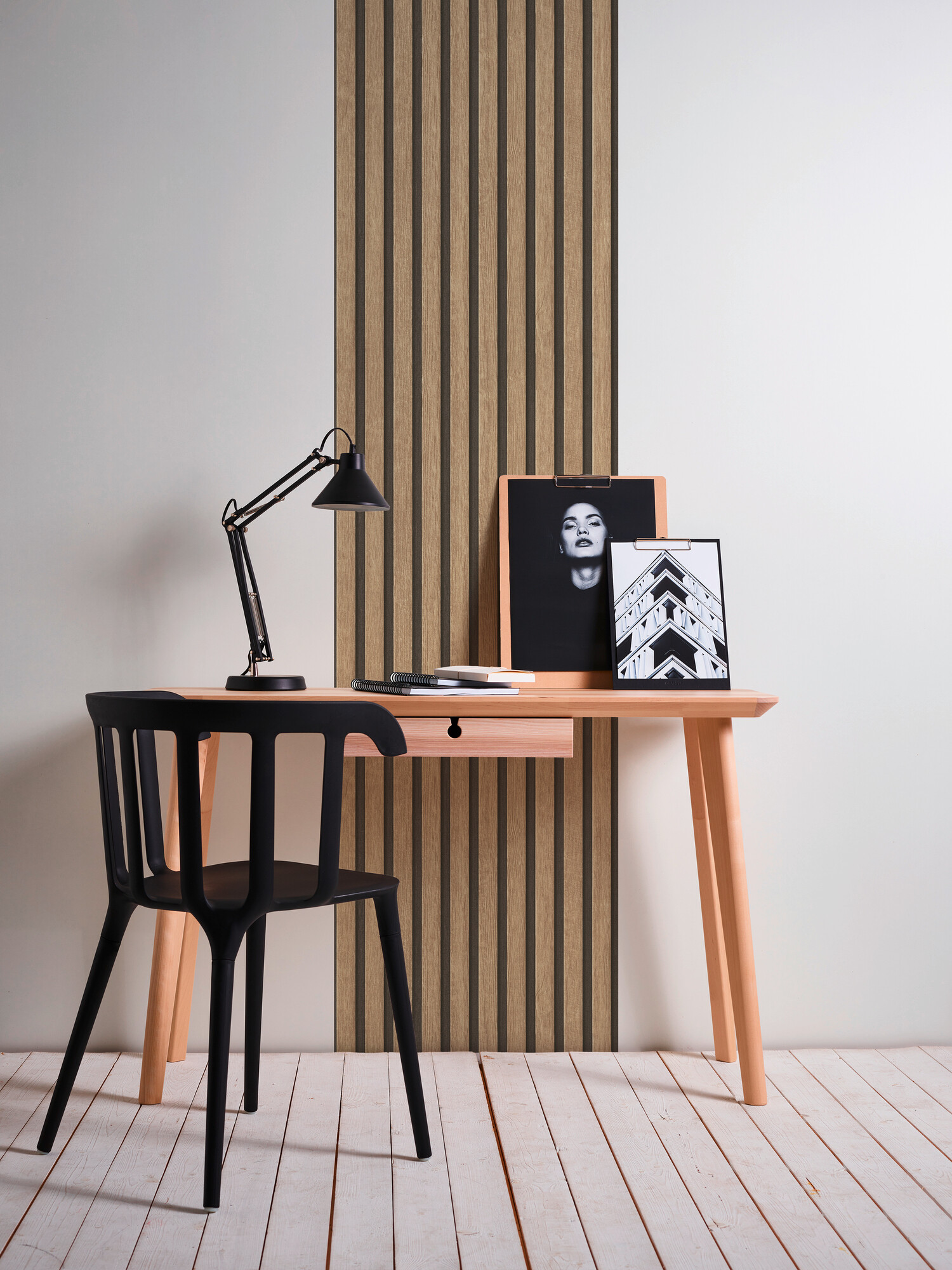 A.S.Creation Tapete beige braun schwarz B/H/D: ca. 52x250x7,5 cm