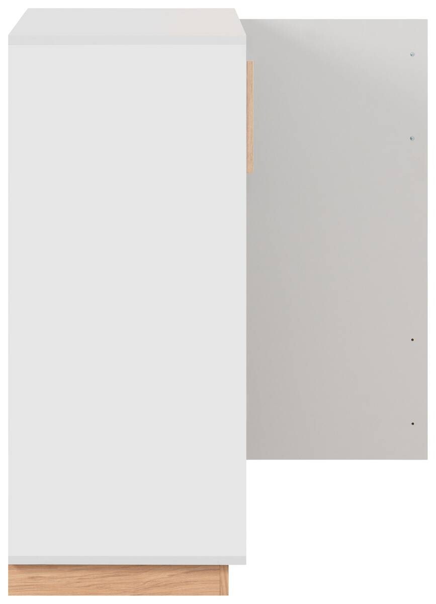 Kommode Split grau Jackson Hickory Nachbildung B/H/T: ca. 82x94x40 cm