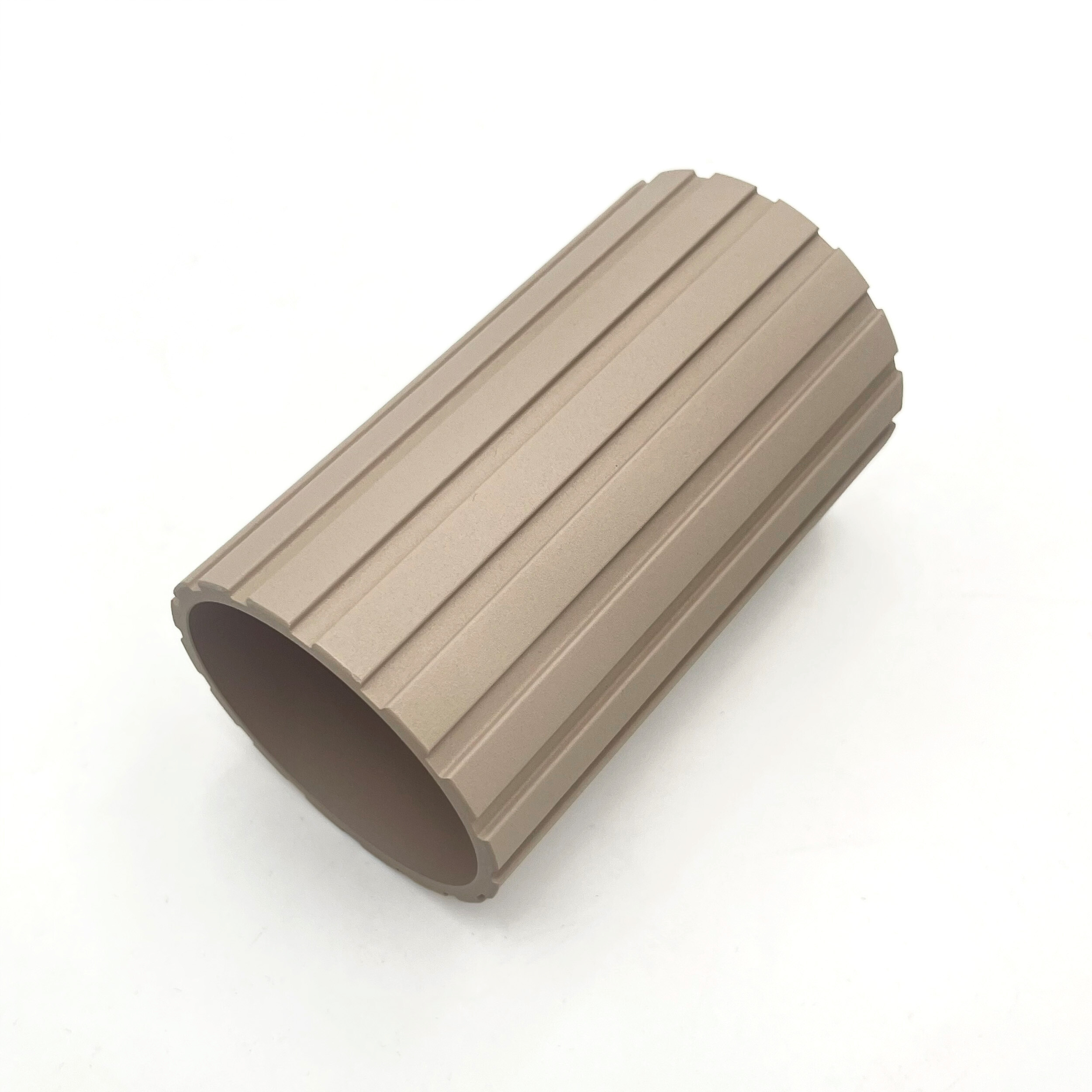 Lamkur Strahler Prisma beige Stahl B/H/L: ca. 6,5x10x6,5 cm 1 Brennstellen
