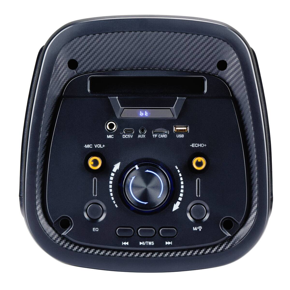 Lautsprecher 871125225651 schwarz B/H/T: ca. 30x67x29 cm