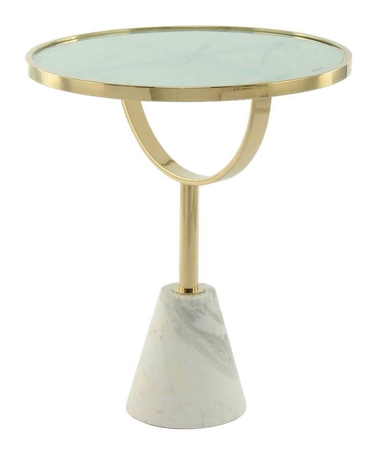 Beistelltisch Rocio 101 weiß B/H/T: ca. 46x46x54 cm