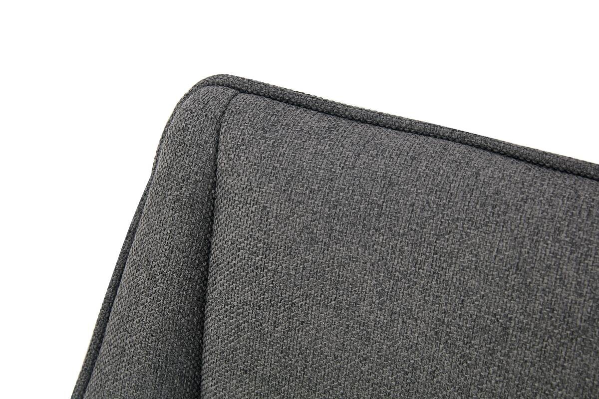 Stuhl HELEN, 2er Set anthrazit Stoff B/H/T: ca. 56x91x63 cm