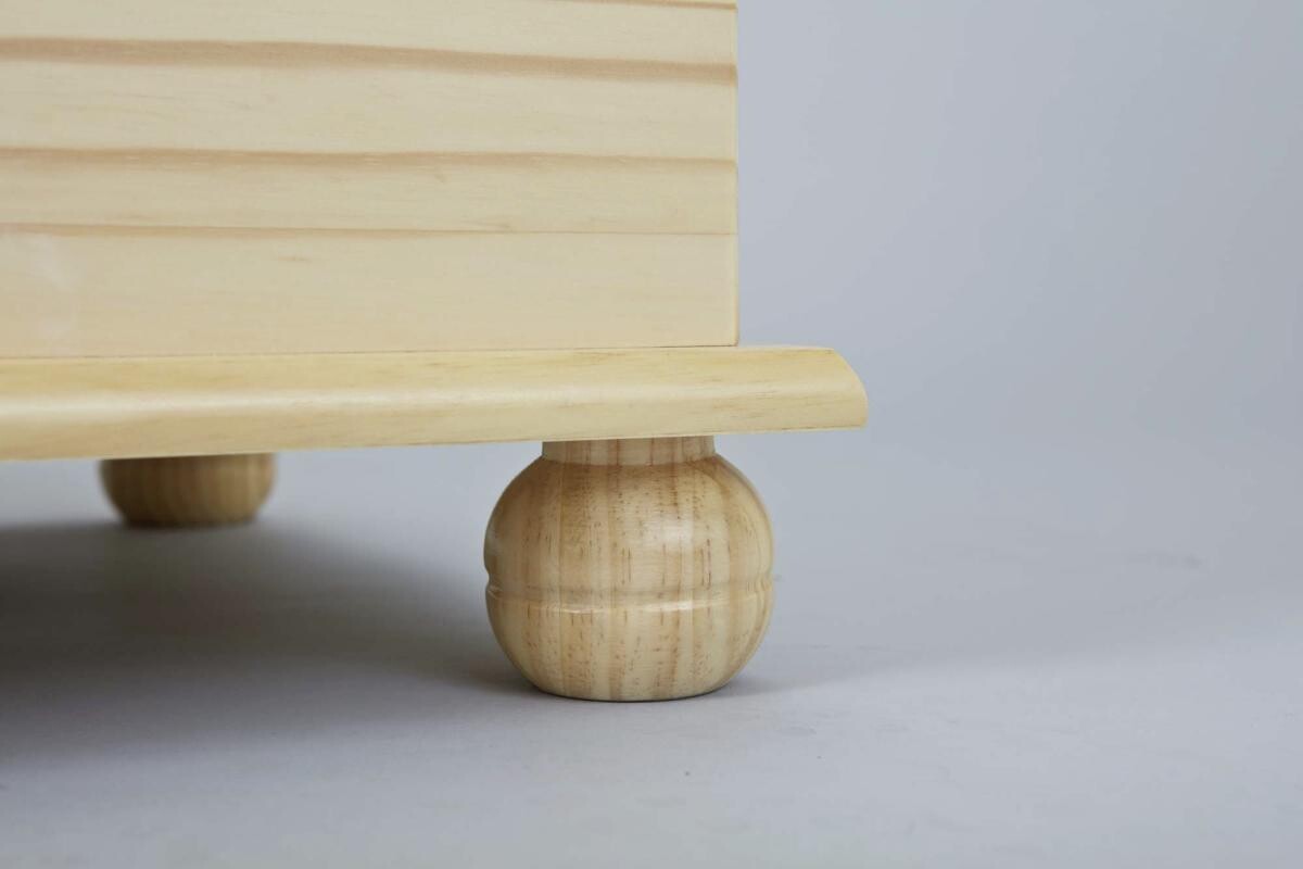 Truhe Emel natur B/H/T: ca. 89x53x47 cm