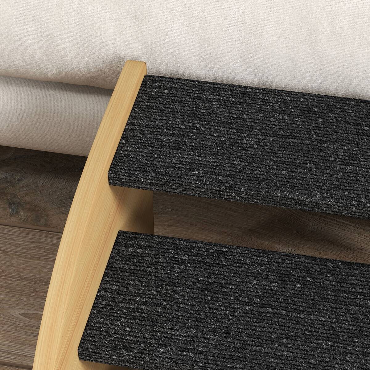 PawHut Hunde-Zubehör Eiche Spanplatte B/H/L: ca. 38,5x38,5x30 cm