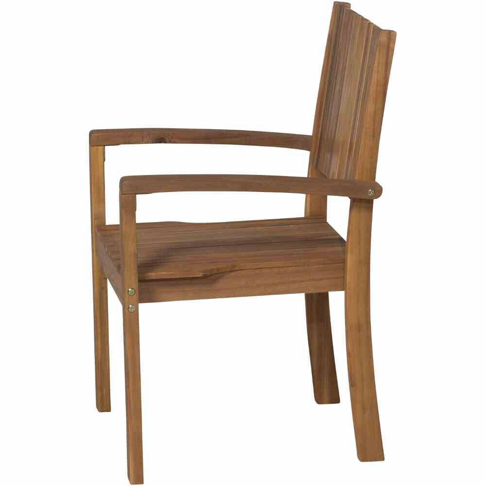 Gardamo Stapelsessel FALUN beige Akazie