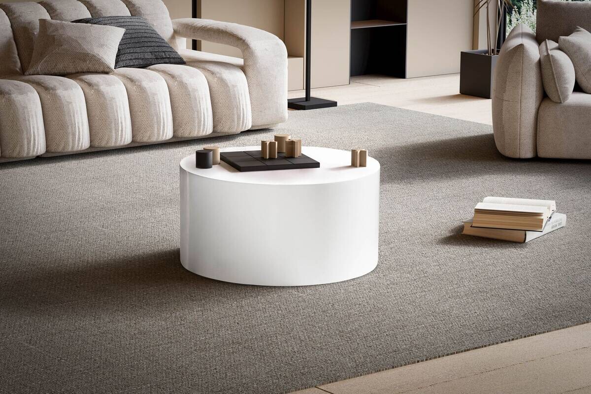 Wohnling Couchtisch weiß MDF H/D: ca. 30x60 cm