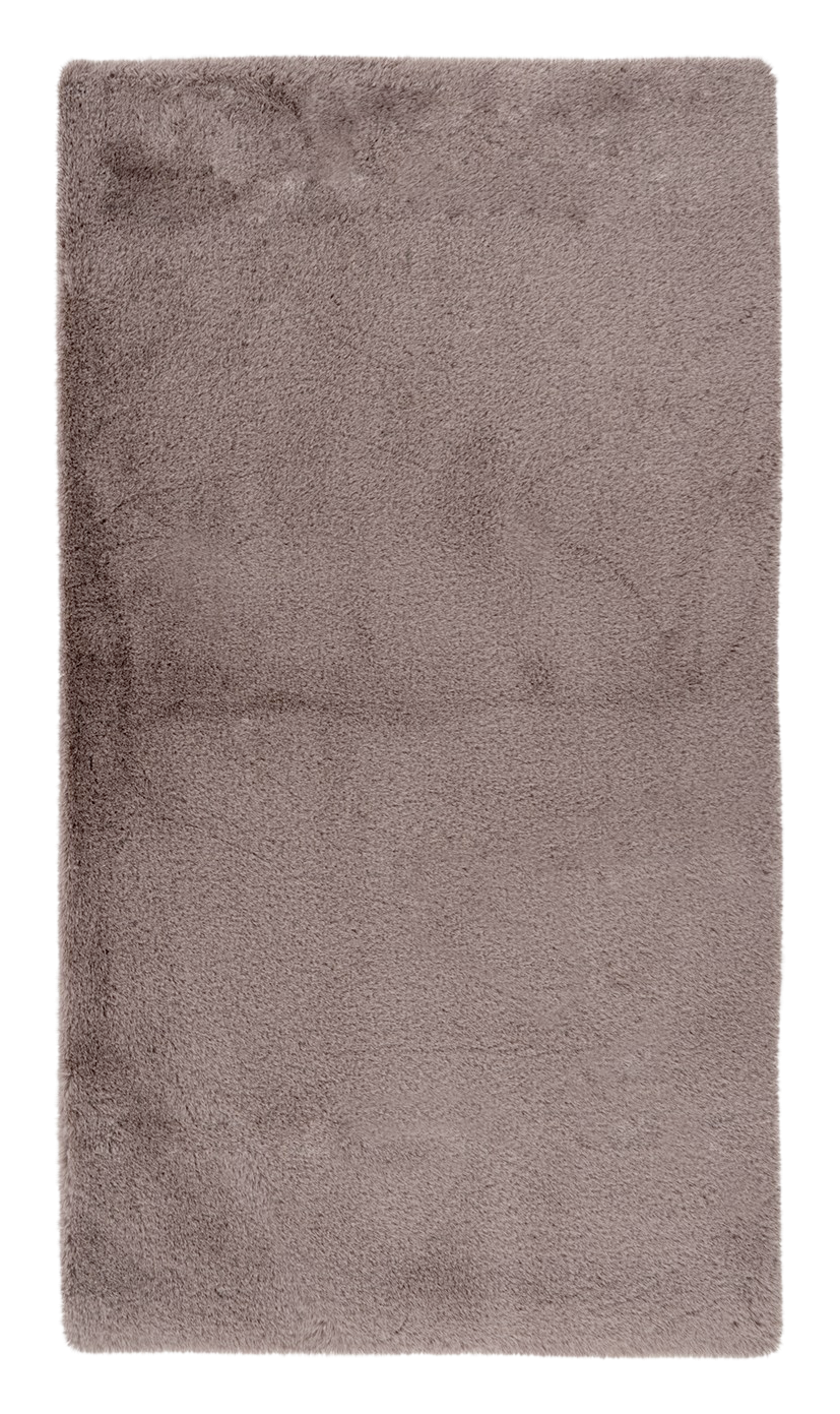 Kayoom Kurzflorteppich Badematte Rabbit Light 525 rosa B/H/L: ca. 50x2,4x90 cm