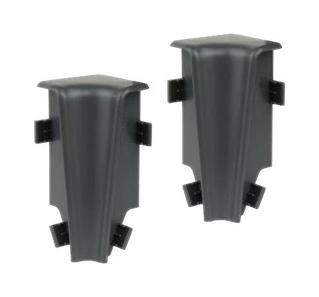 POCOline Innenecke anthrazit L/B/H: ca. 2,8x2,8x5,89 cm