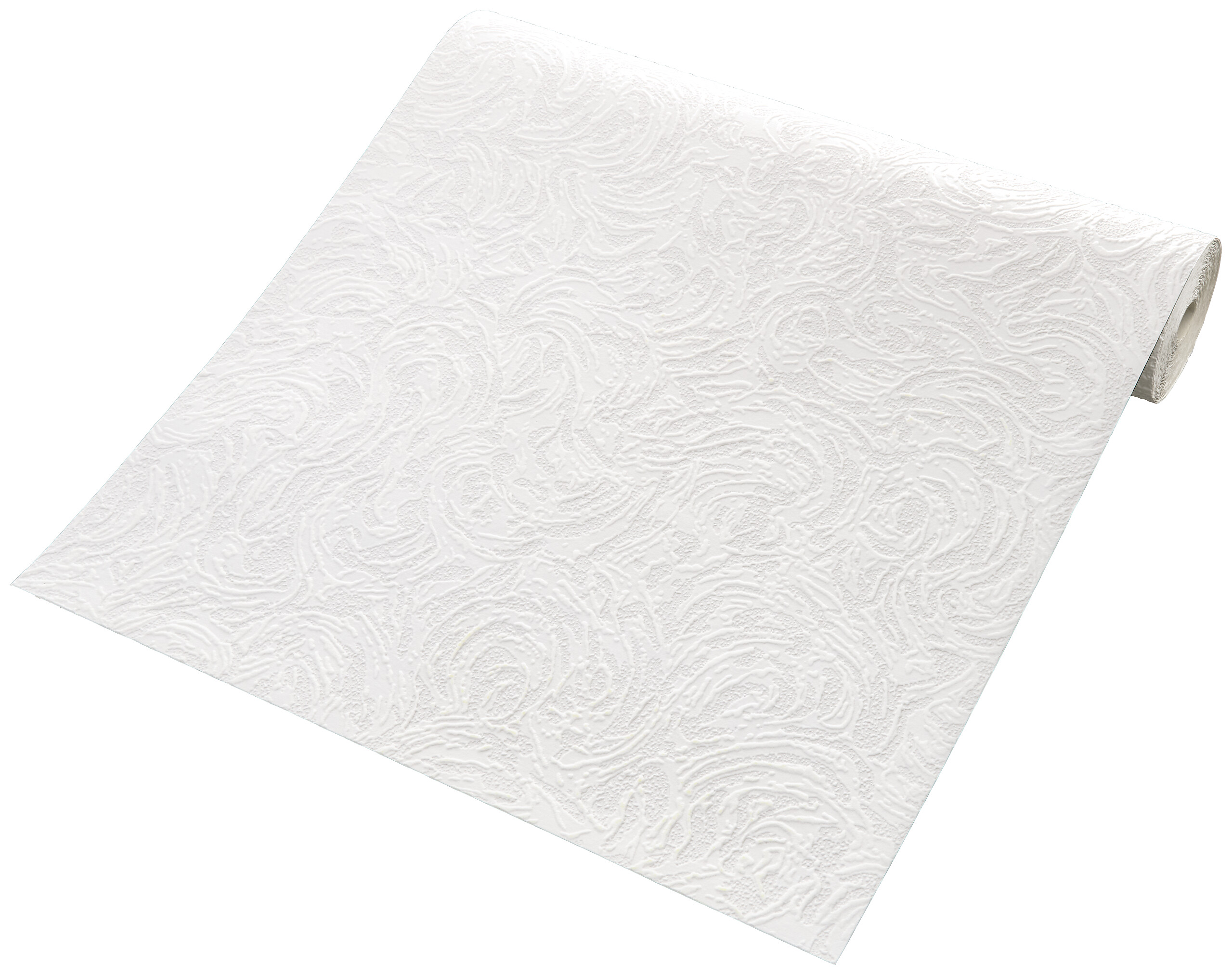 UGEPA Vinyltapete Struktur weiß B/L: ca. 53x1005 cm