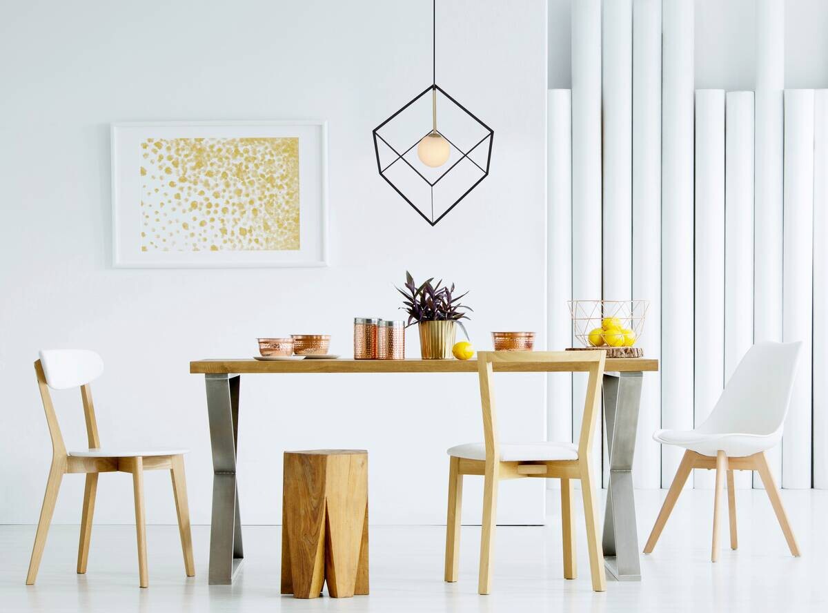 Näve Leuchten Pendelleuchte 6107822 schwarz Glas Metall B/H/T: ca. 30x100x30 cm G9 1 Brennstellen